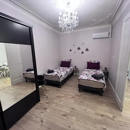 Le Rapp 6, De Standing 3 Chambres, 7 Personnes &1 Bebe, Cosy Et Familial Ultra Equipe Emplacement Ideal Proche Gare Centre Marches De Noel Quartier Tribunal Contades Lejlighed *