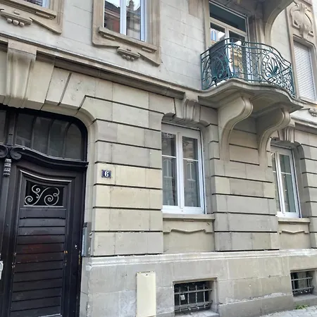 Lägenhet Le Rapp 6, De Standing 3 Chambres, 7 Personnes &1 Bebe, Cosy Et Familial Ultra Equipe Emplacement Ideal Proche Gare Centre Marches De Noel Quartier Tribunal Contades