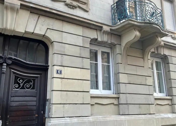 Appartement Le Rapp 6, De Standing 3 Chambres, 7 Personnes &1 Bebe, Cosy Et Familial Ultra Equipe Emplacement Ideal Proche Gare Centre Marches De Noel Quartier Tribunal Contades